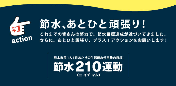 節水210運動